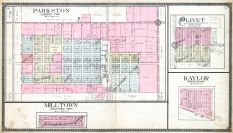 Parkston, Milltown, Olivet, Kaylor, Hutchinson County 1910